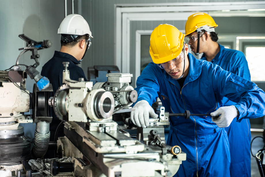 manutenção de máquinas industriais